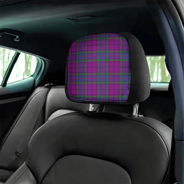 Wardlaw Modern Tartan Classic Headrest Covers