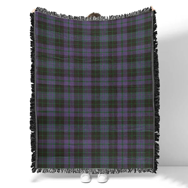 Clergy Green Tartan Classic Woven Blanket