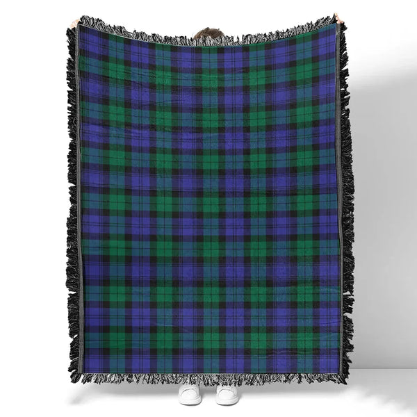 Blackwatch Modern Tartan Classic Woven Blanket