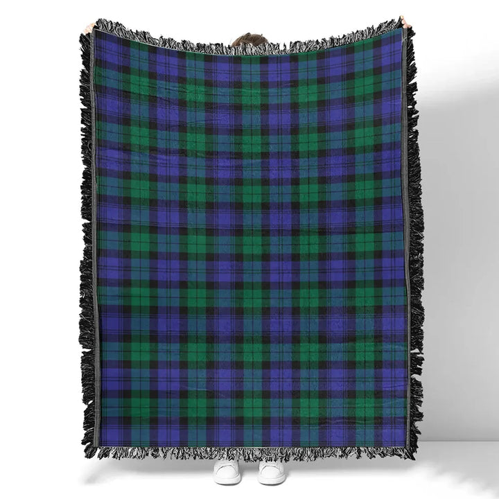 Blackwatch Modern Tartan Classic Woven Blanket