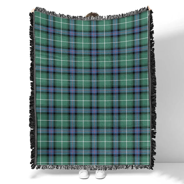 MacDonald of the Isles Hunting Ancient Tartan Classic Woven Blanket