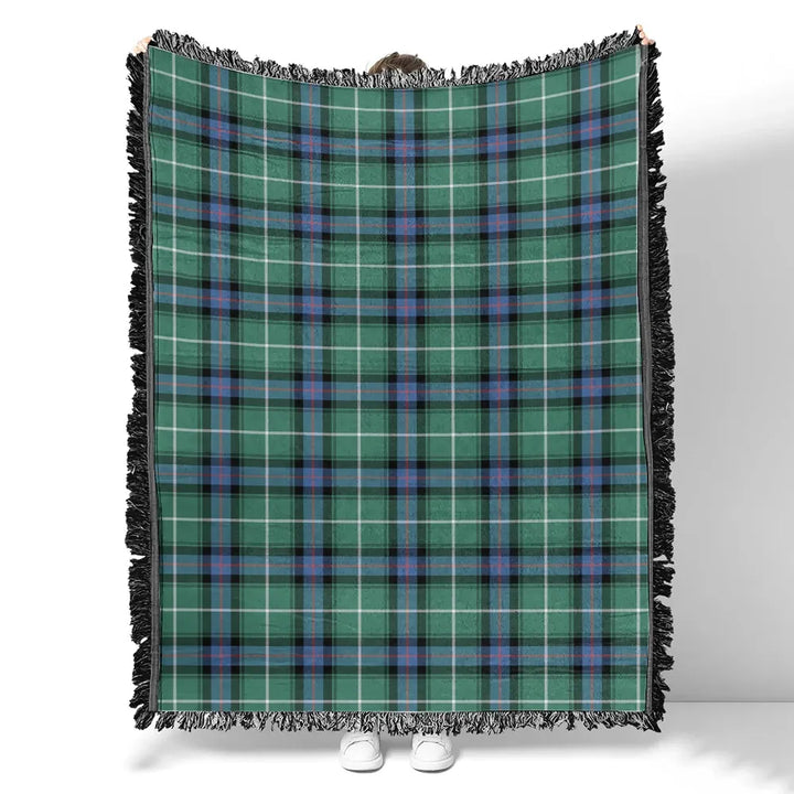 MacDonald of the Isles Hunting Ancient Tartan Classic Woven Blanket