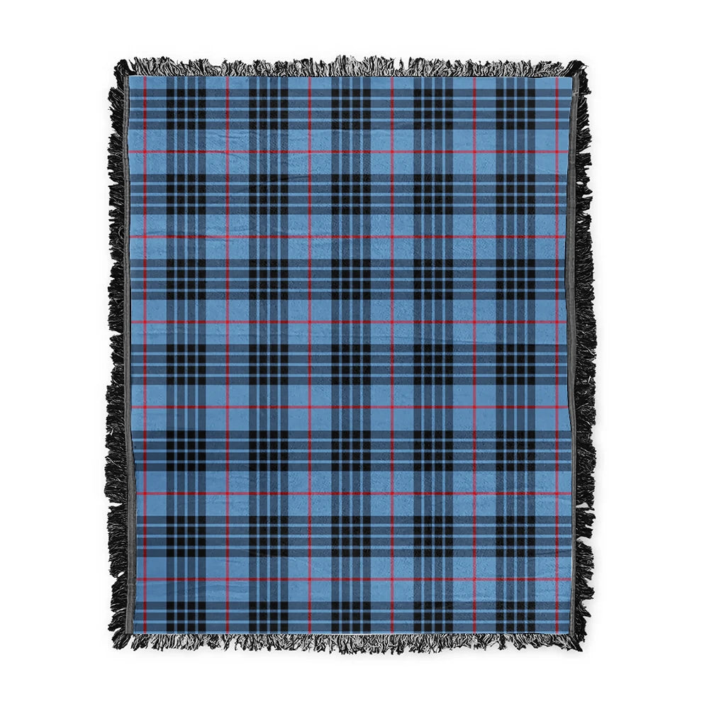 MacKay Blue Tartan Crest Tablecloth