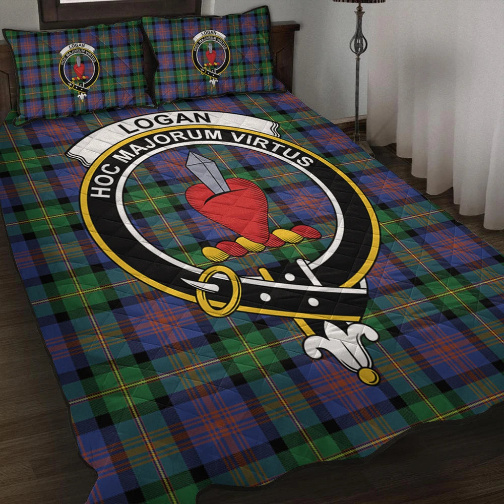 Scott Brown Modern Tartan Crest Premium Quilt - Celtic Thistle Style main image 1