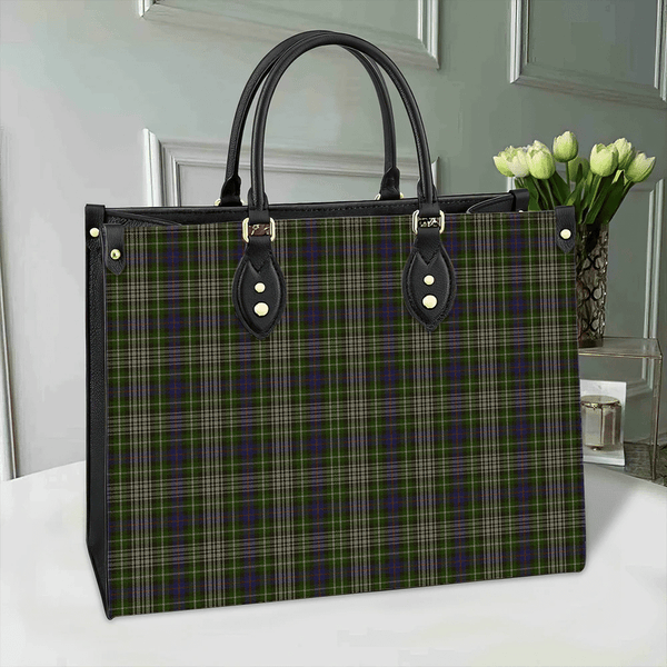 Davidson Tulloch Dress Tartan Classic Leather Bag