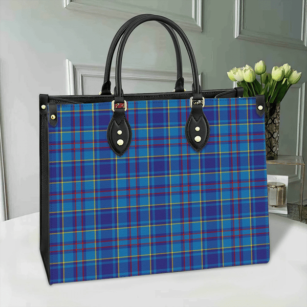 Mercer Modern Tartan Classic Leather Bag