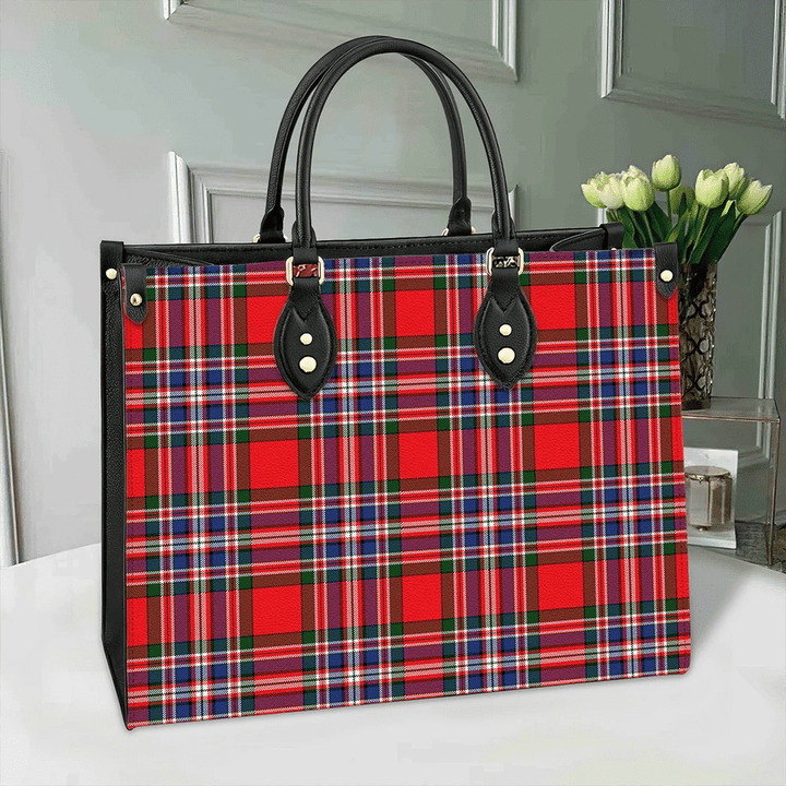 MacFarlane Modern Tartan Classic Leather Bag