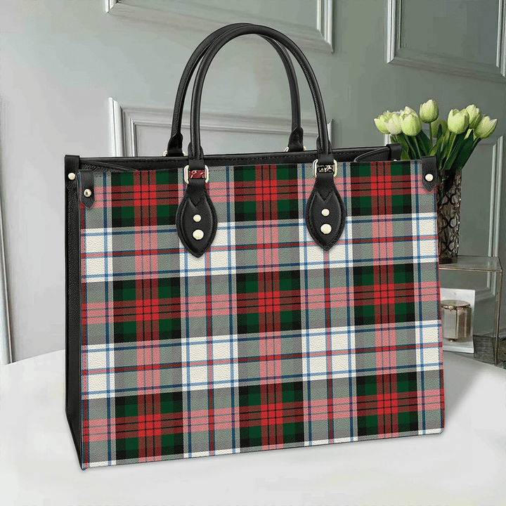 MacDuff Dress Modern Tartan Classic Leather Bag