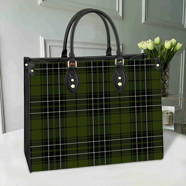 MacLean Hunting Ancient Tartan Classic Leather Bag