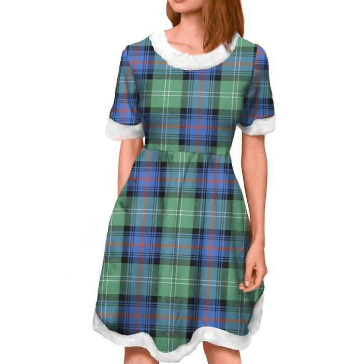 Sutherland Old Ancient Tartan Classic Christmas Dress