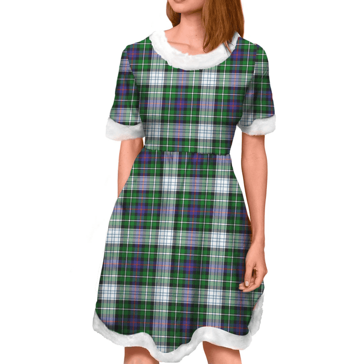 MacKenzie Dress Modern Tartan Classic Christmas Dress