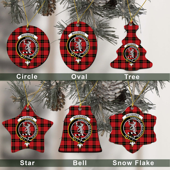 MacQueen Tartan Classic Ceramic Ornament Ver2