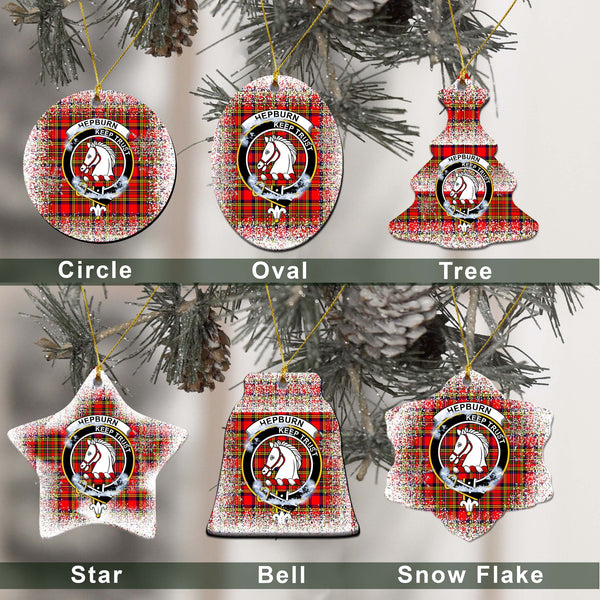 Hepburn Tartan Classic Ceramic Ornament