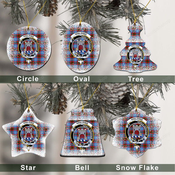 Spalding Tartan Classic Ceramic Ornament