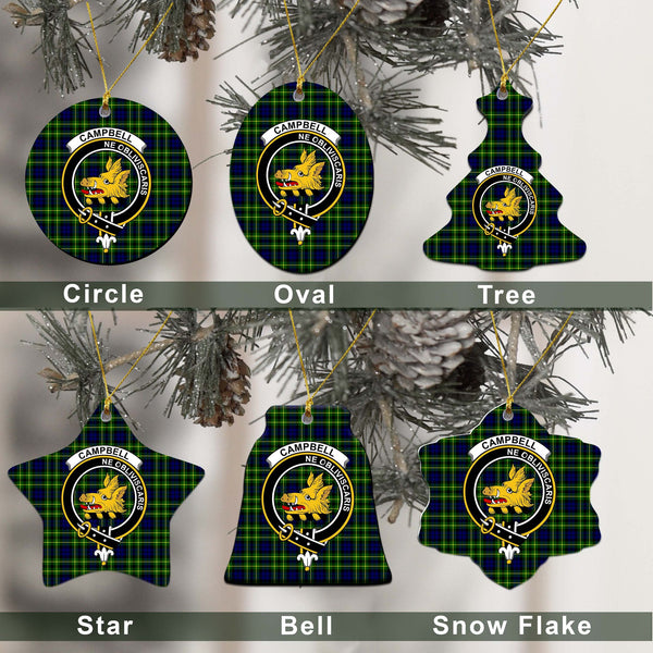 Campbell of Breadalbane Tartan Classic Ceramic Ornament Ver2