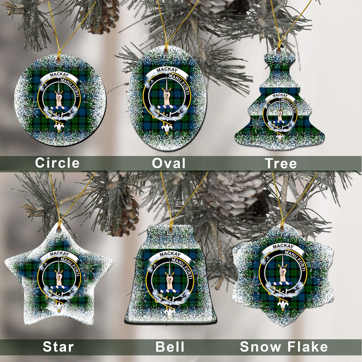MacKay Tartan Classic Ceramic Ornament