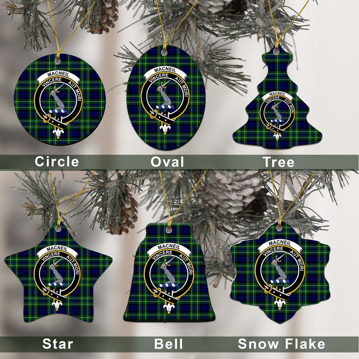 MacNeil of Colonsay Tartan Classic Ceramic Ornament Ver2