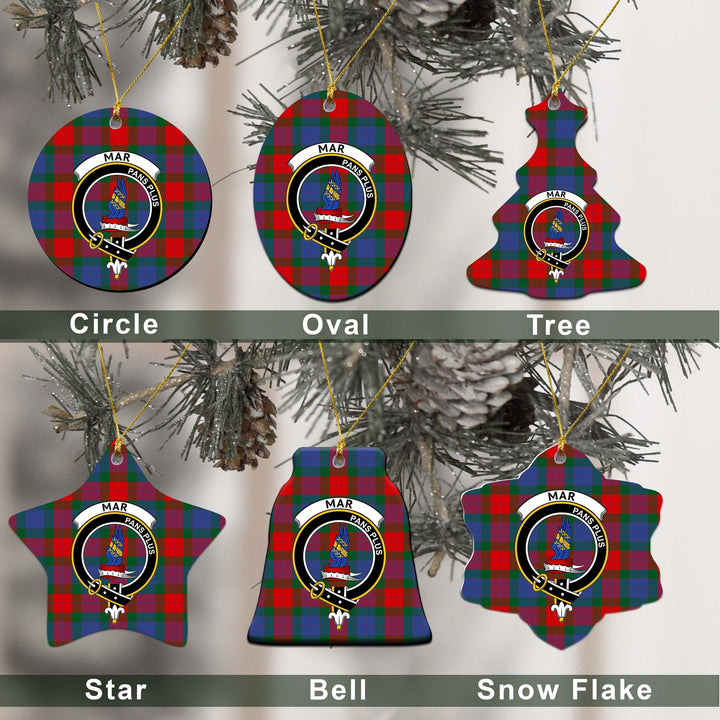 Mar Tartan Classic Ceramic Ornament Ver2