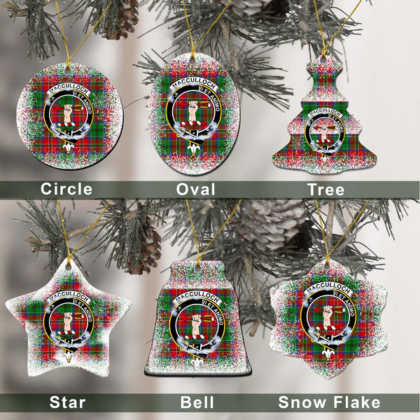 MacCulloch (McCulloch) Tartan Classic Ceramic Ornament