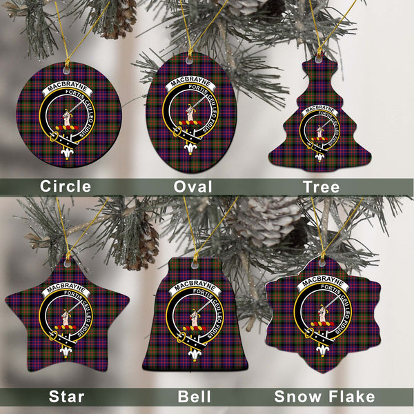 MacBrayne Tartan Classic Ceramic Ornament Ver2