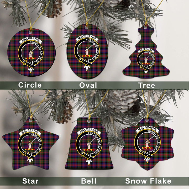 MacBrayne Tartan Classic Ceramic Ornament Ver2