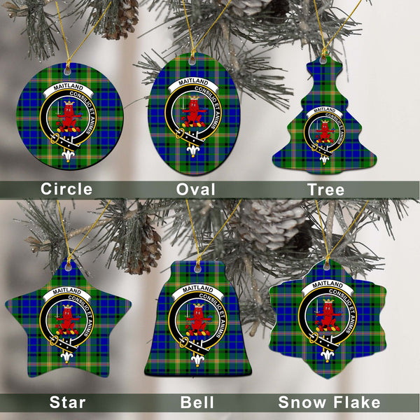 Maitland Tartan Classic Ceramic Ornament Ver2