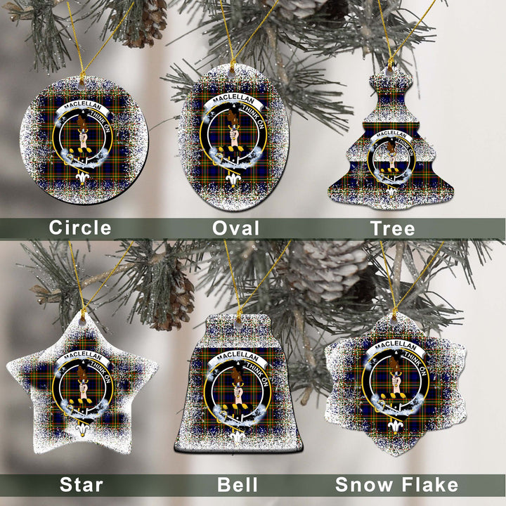 MacLellan Tartan Classic Ceramic Ornament