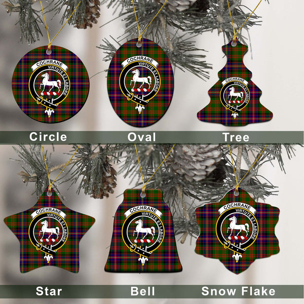 Cochrane Tartan Classic Ceramic Ornament Ver2