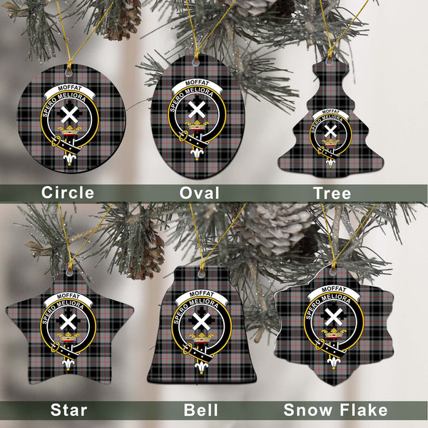 Moffat Tartan Classic Ceramic Ornament Ver2