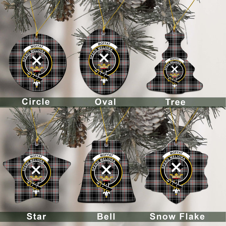 Moffat Tartan Classic Ceramic Ornament Ver2