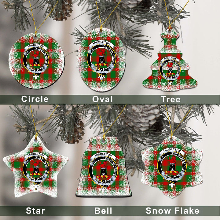 Middleton Tartan Classic Ceramic Ornament