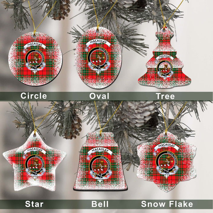 MacAulay Tartan Classic Ceramic Ornament
