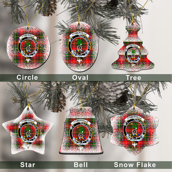 Somerville Tartan Classic Ceramic Ornament