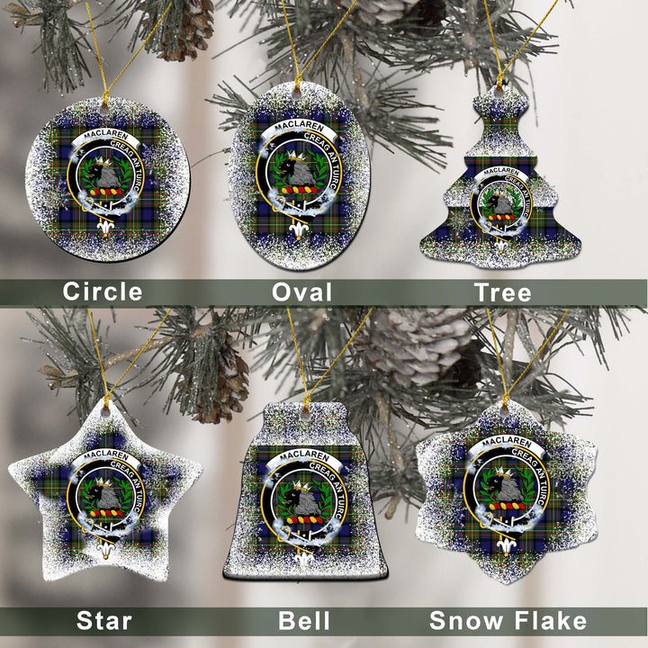 MacLaren Tartan Classic Ceramic Ornament