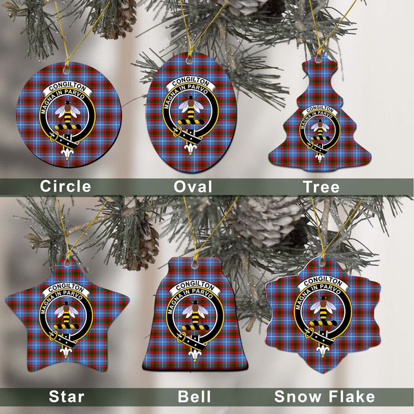 Congilton Tartan Classic Ceramic Ornament Ver2