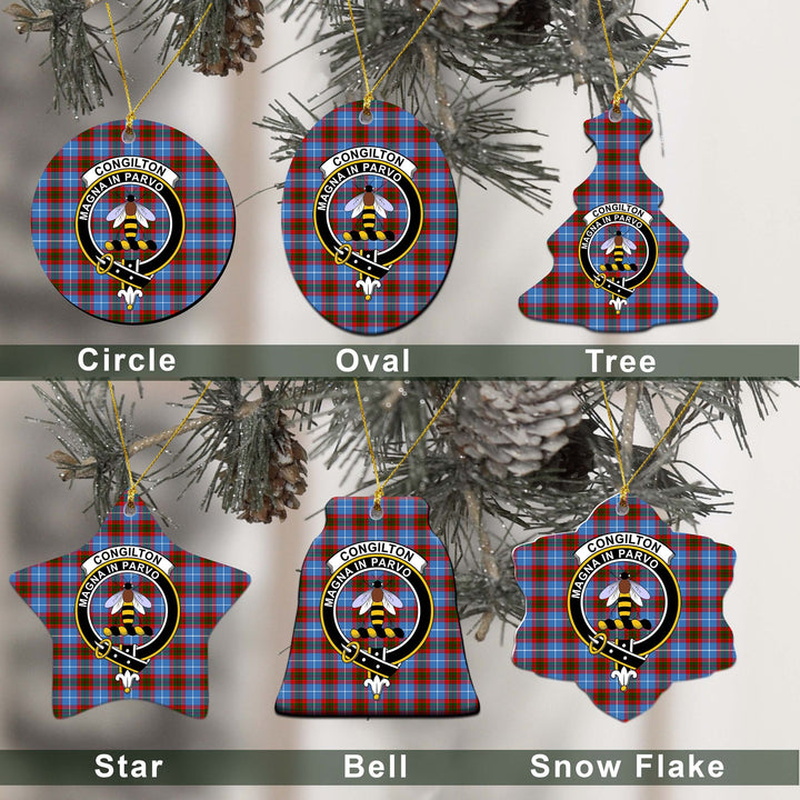 Congilton Tartan Classic Ceramic Ornament Ver2