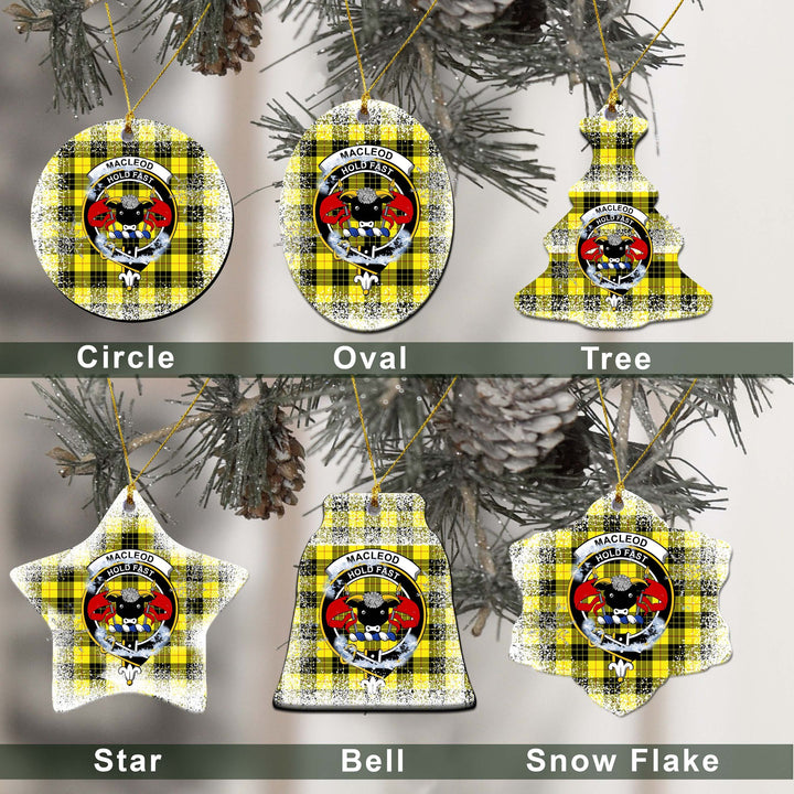 MacLeod of Lewis Tartan Classic Ceramic Ornament