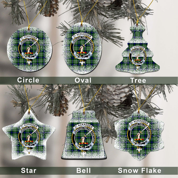 Blackadder Tartan Classic Ceramic Ornament