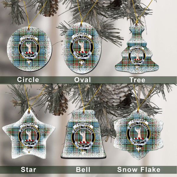 Cathcart Tartan Classic Ceramic Ornament