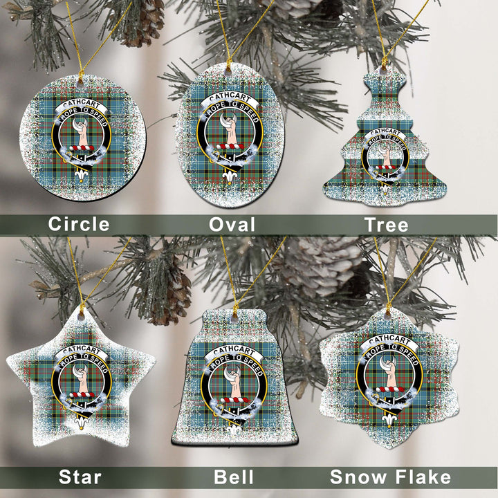 Cathcart Tartan Classic Ceramic Ornament