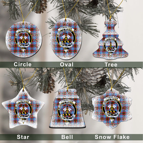 Congilton Tartan Classic Ceramic Ornament