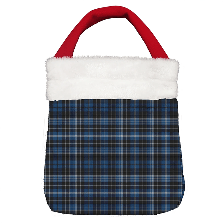 Clergy Blue Tartan Classic Christmas Gift Bag