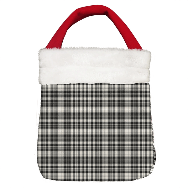 Scott Black & White Ancient Tartan Classic Christmas Gift Bag