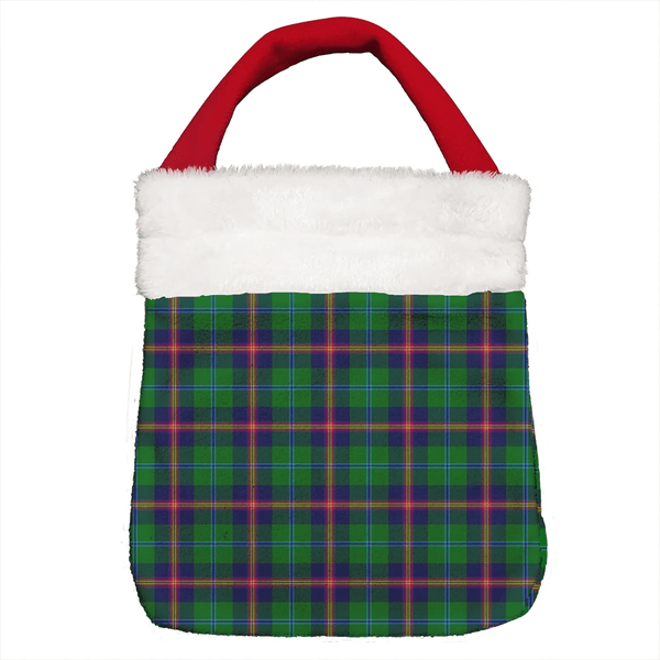 Young Modern Tartan Classic Christmas Gift Bag