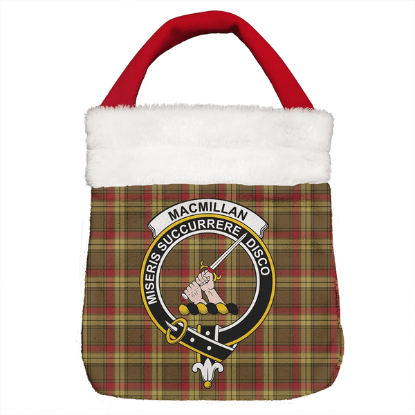MacMillan Old Weathered Tartan Classic Crest Christmas Gift Bag