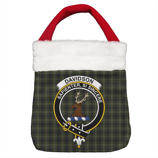 Davidson Tulloch Dress Tartan Classic Crest Christmas Gift Bag