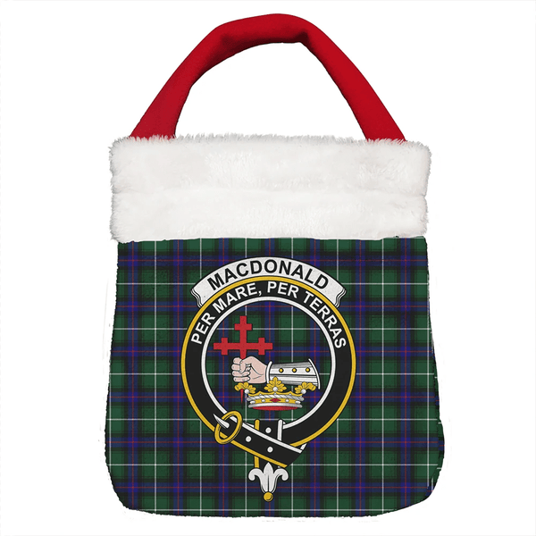 MacDonald of the Isles Hunting Modern Tartan Classic Crest Christmas Gift Bag