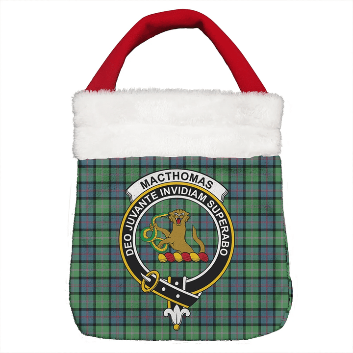 MacThomas Ancient Tartan Classic Crest Christmas Gift Bag