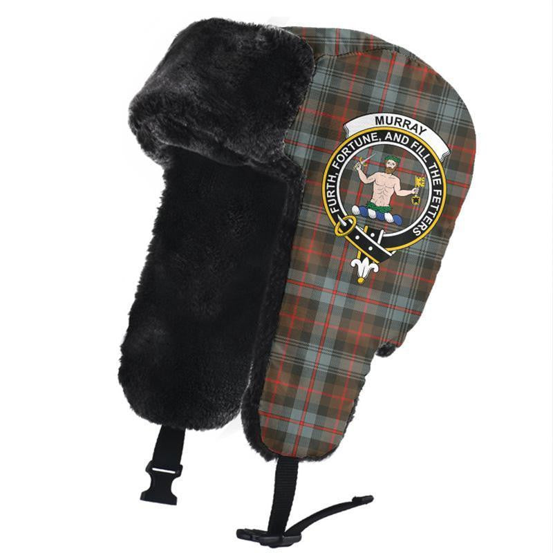 Murray of Atholl Weathered Tartan Classic Crest Trapper Hat