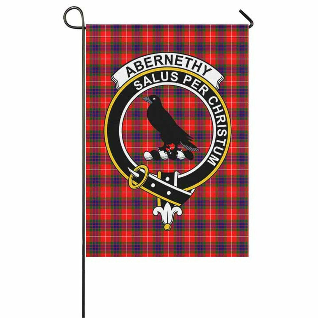 Abernethy Tartan Classic Crest Garden Flag